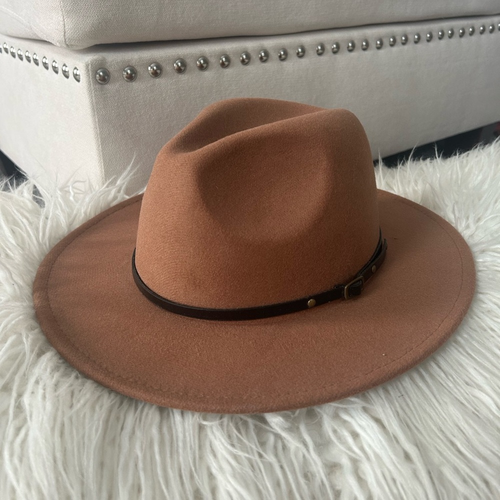 Brown Felt Rancher Hat